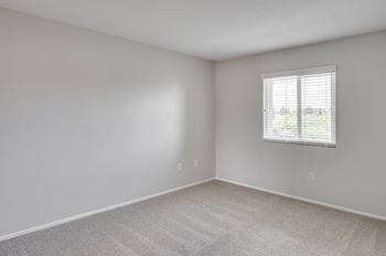 Carpeted bedroom